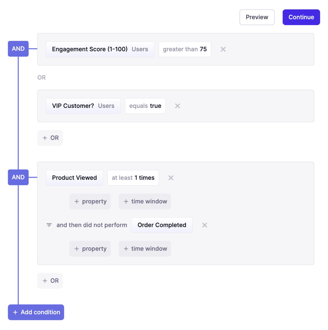 Revamped Audience Builder