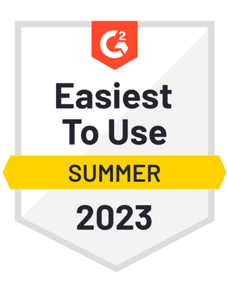 G2 Summer 2023, Easiest To Use.