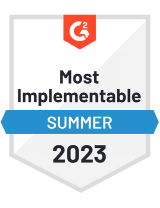 G2 Summer 2023, Most Implementable.