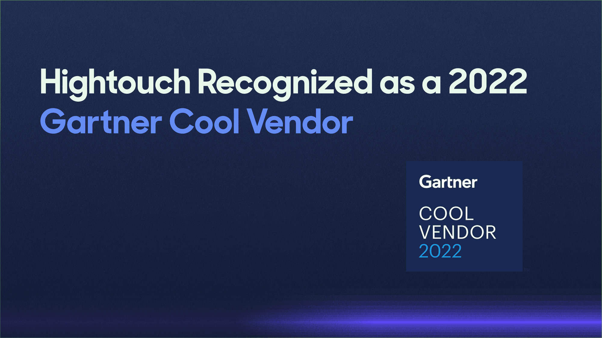 Hightouch recognized as Gartner Cool Vendor in Marketing Data and Analytics.