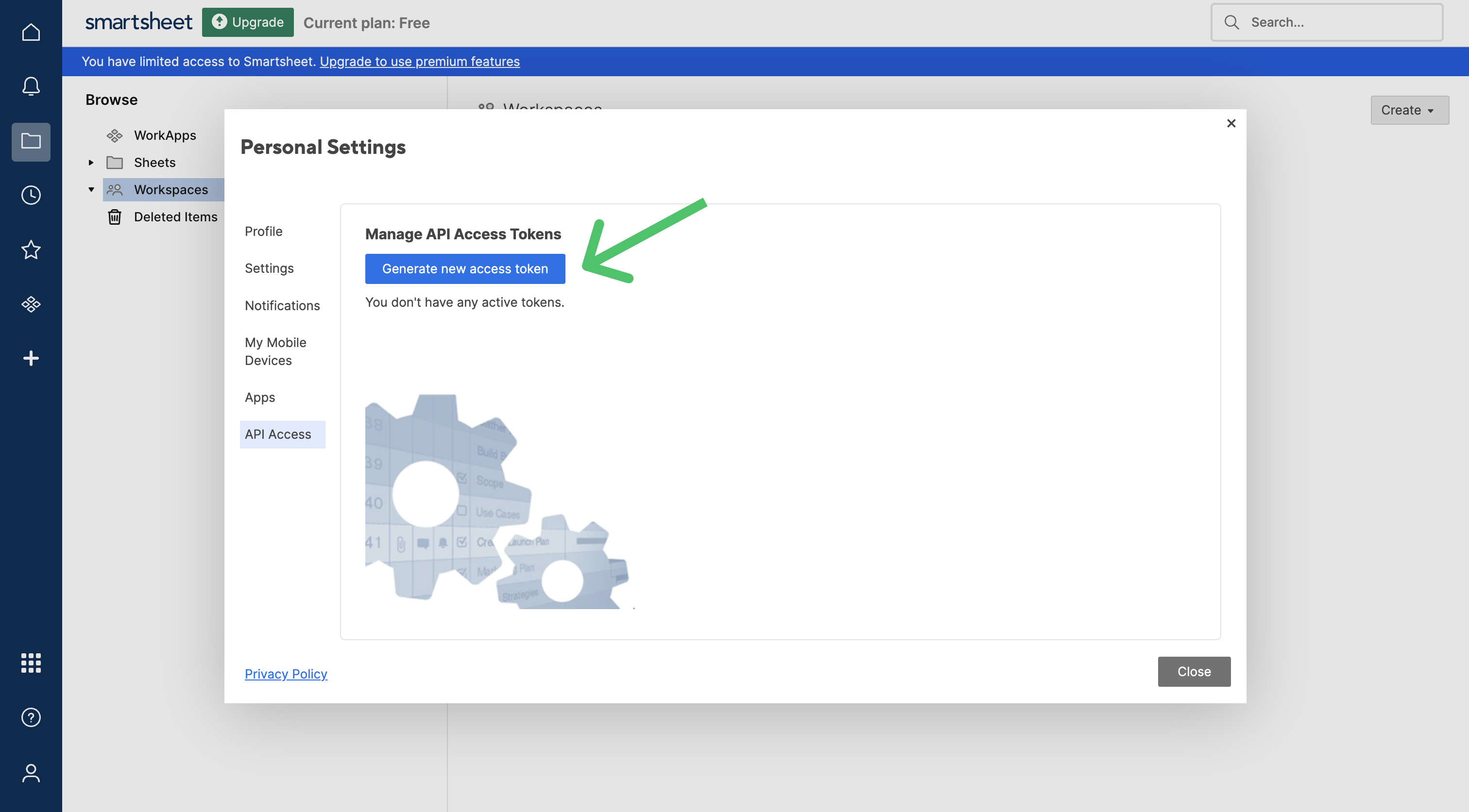 Smartsheet Dashboard