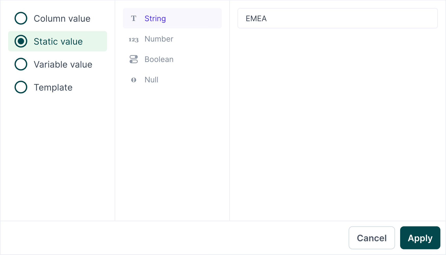 Static Mapping